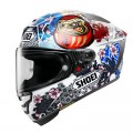 Shoei X-Fifteen Marquez Motegi 5 - TC 6 - White Bottom Version